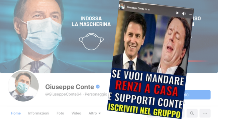 Read more about the article Conte, crisi di Governo o crisi social?